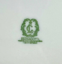 Глубокие тарелки для пасты. Бернадотт - мануфактура Чехии. Рельефный фарфор. Цена за 6шт. Картинка 2